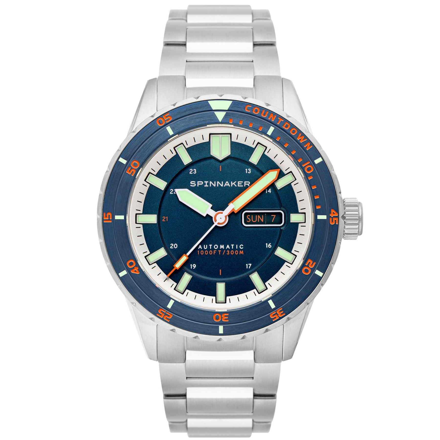 Spinnaker HASS Automatic Azure Blue | Watches.com
