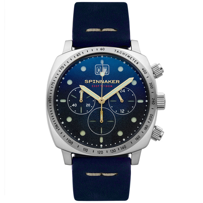 Spinnaker Hull Chronograph Blue* angled shot picture
