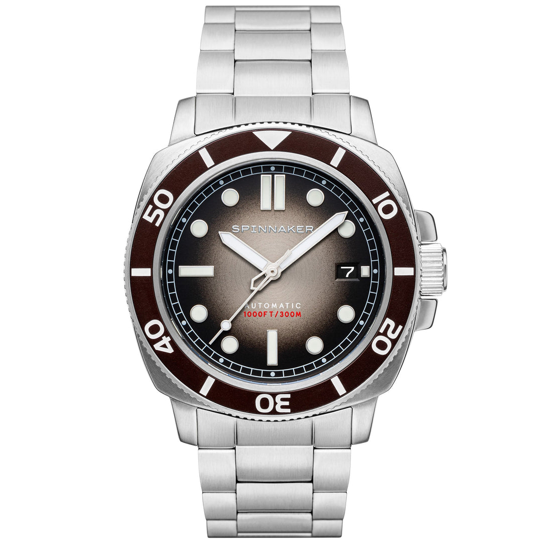 Spinnaker Hull Diver Automatic Harvest Brown | Watches.com