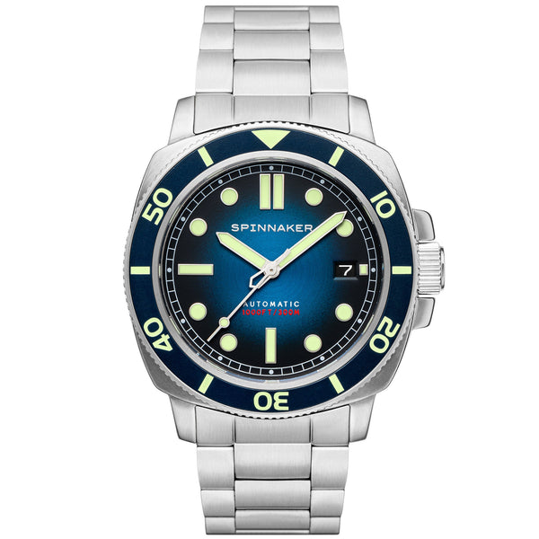 Spinnaker Hull Diver Automatic Liberty Blue – Watches.com