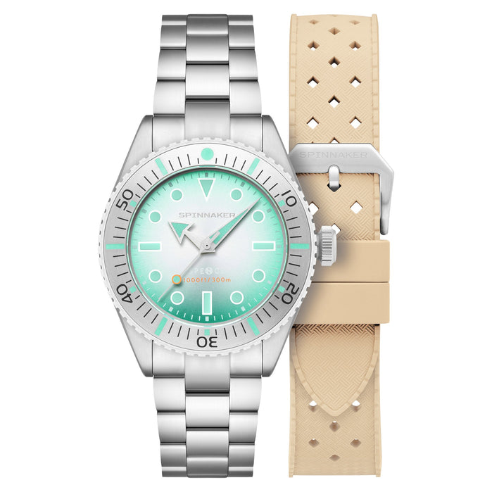 Spinnaker Spence 300 Automatic Aquamarine angled shot picture