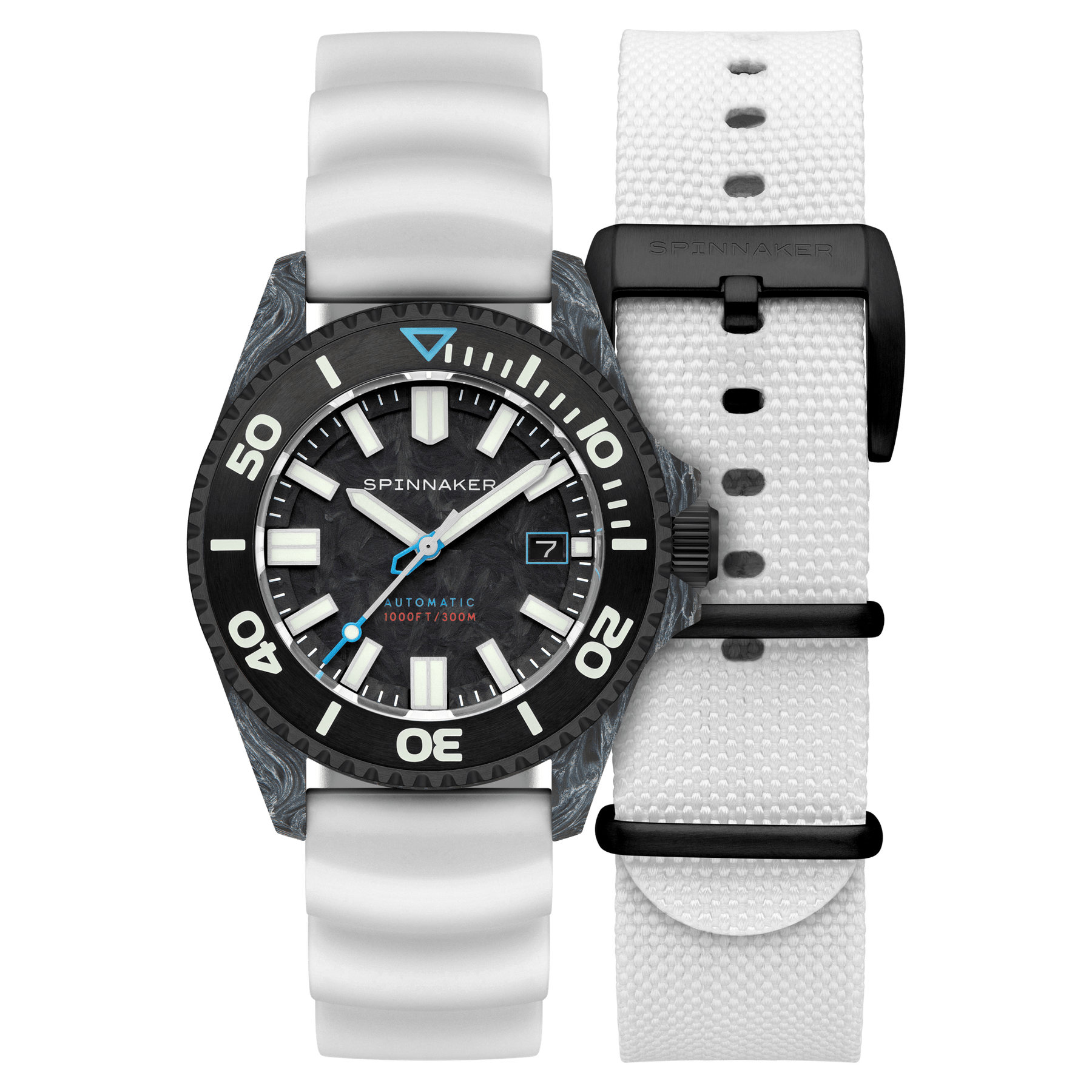 Spinnaker Tesei Forged Carbon Automatic Black Frost Limited