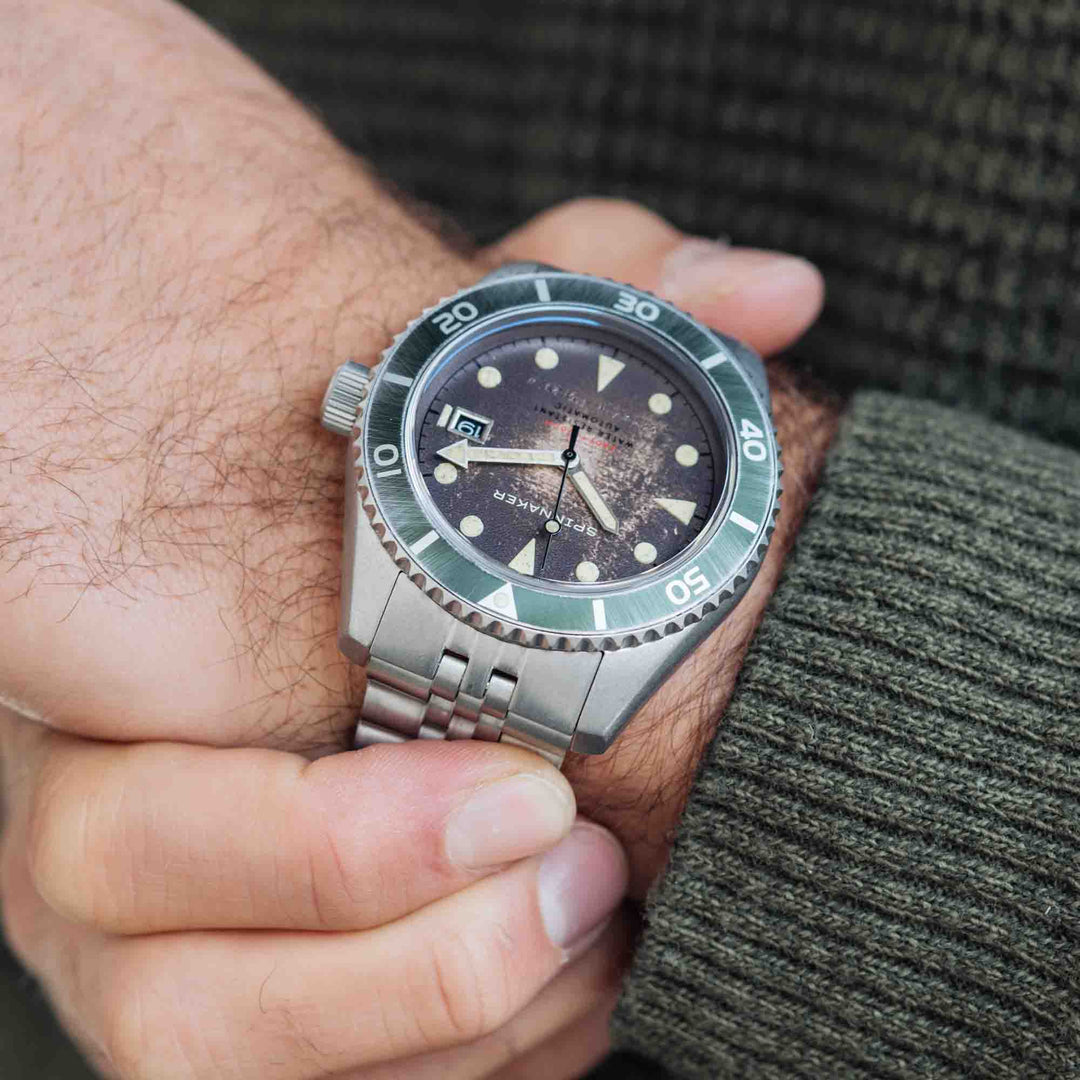 Spinnaker Wreck Automatic Rust Brown – Watches.com