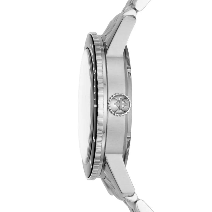 Zodiac Super Sea Wolf Automatic Black White angled shot picture