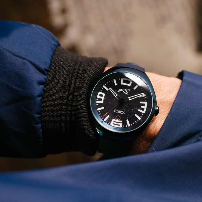 Szanto Icon Frank Stephenson Cosmos Blue 9003 angled shot picture