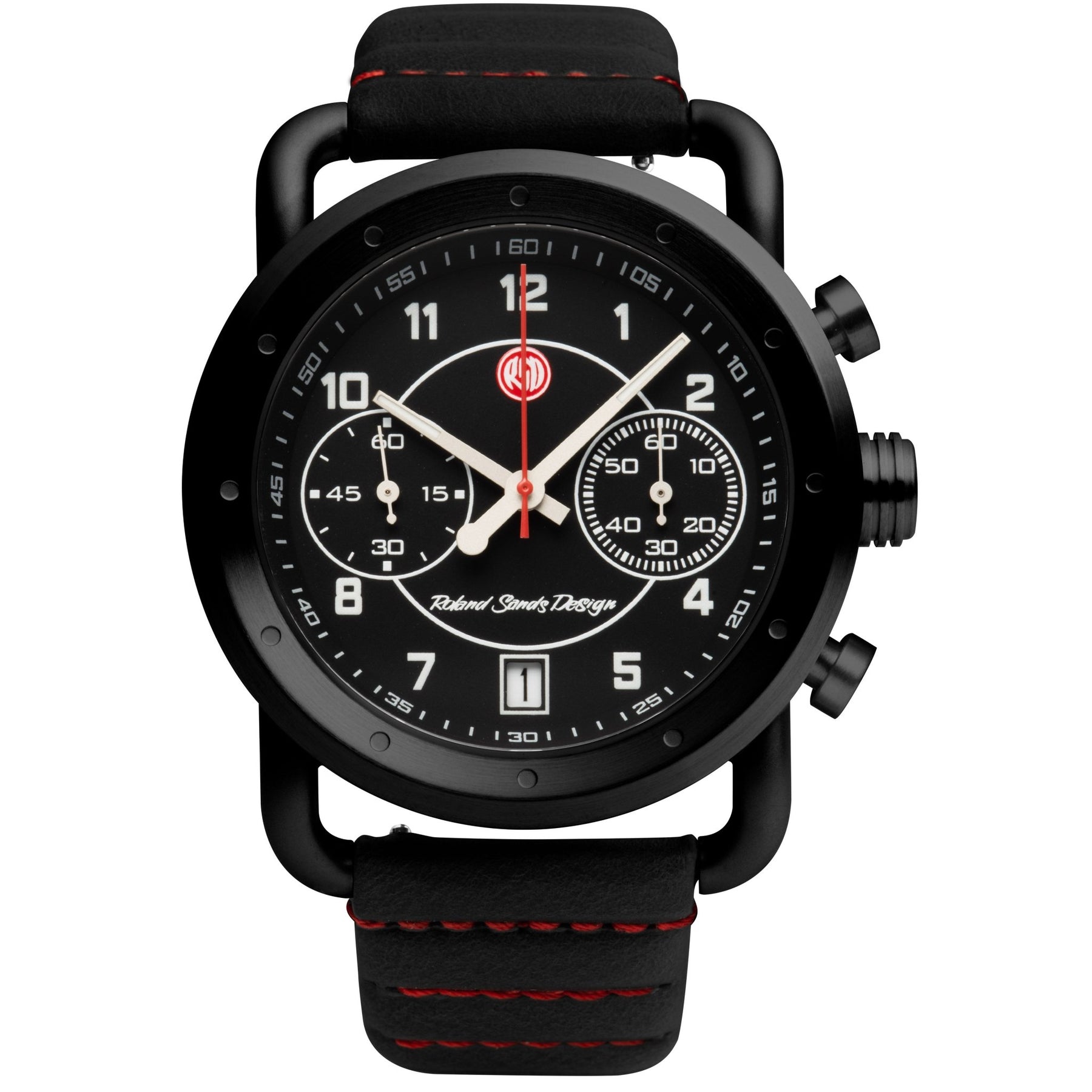 Szanto Icon Roland Sands Signature Chronograph All Black | Watches.com