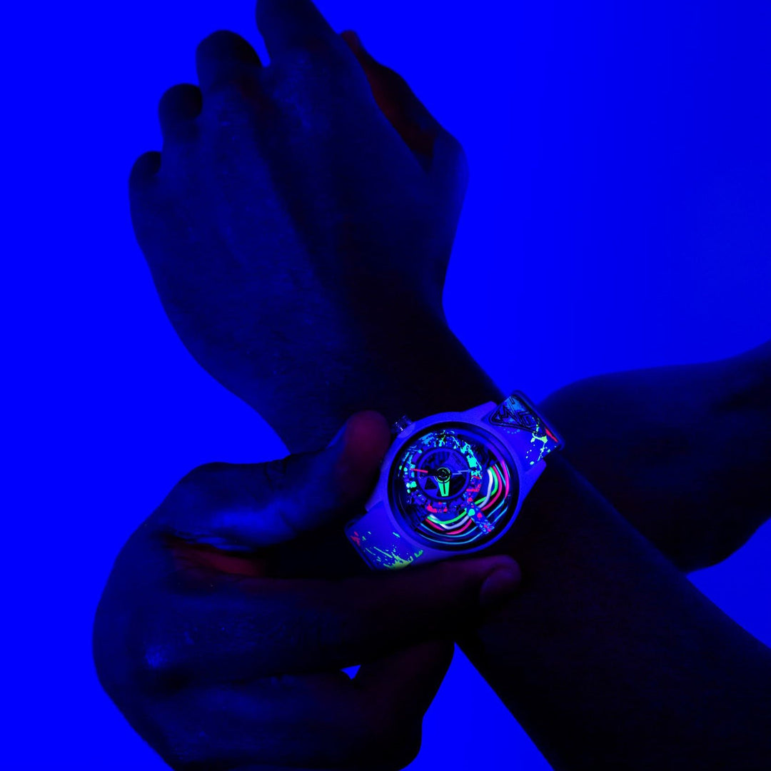 The Electricianz Neon Z White Limited Edition | Watches.com