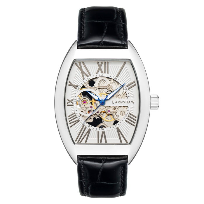 Thomas Earnshaw Beauchamp Automatic Skeleton Morning Coat White angled shot picture