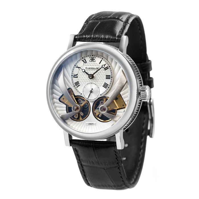 Thomas Earnshaw Beaufort Anatolia Double Barrel Automatic Imperial White angled shot picture