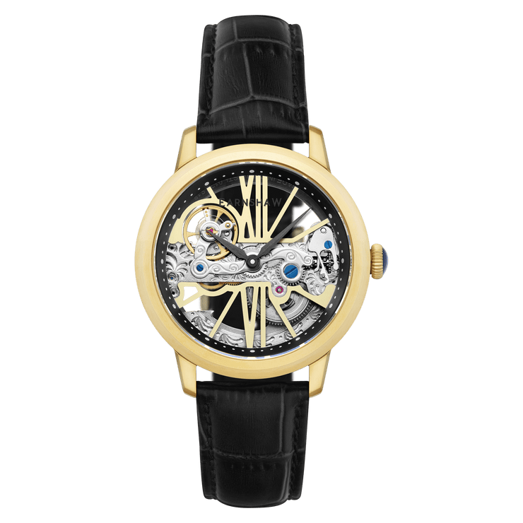 Thomas Earnshaw Cornwall Bridge Automatic Gold Black - Watches.com - ES - 8287 - 03