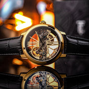 Thomas Earnshaw Cornwall Bridge Automatic Gold Black - Watches.com - ES - 8287 - 03