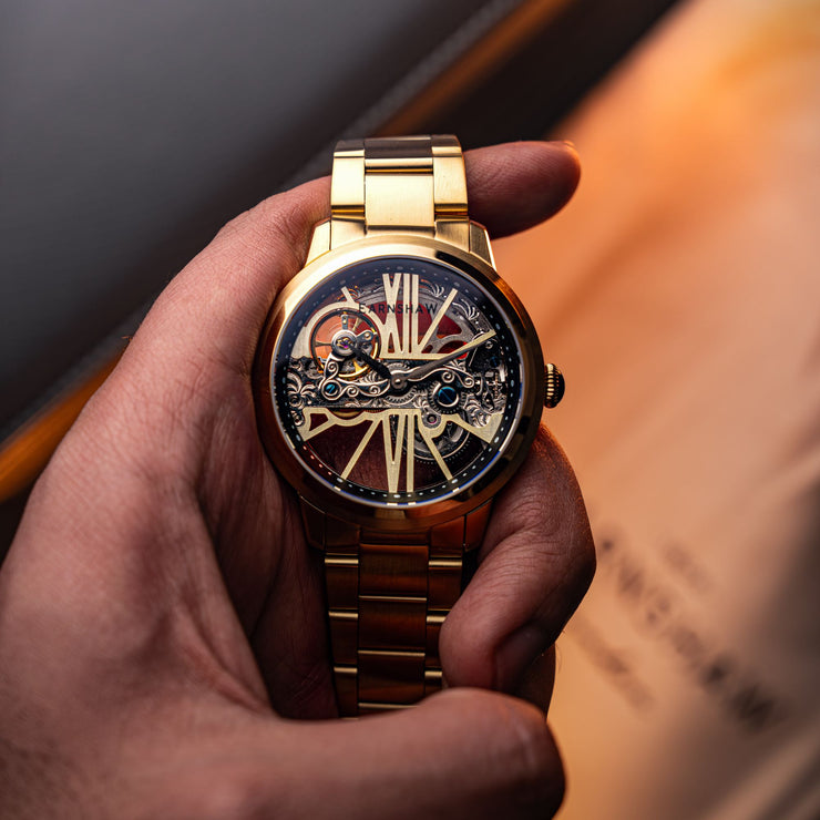 Thomas Earnshaw Cornwall Bridge Automatic Gold - Watches.com - ES - 8287 - 33