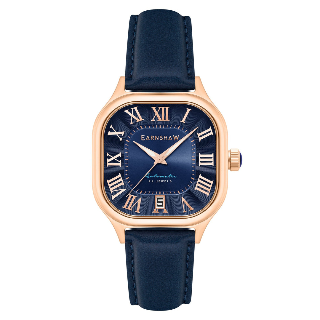 Thomas Earnshaw Coussin Automatic Regal Blue | Watches.com