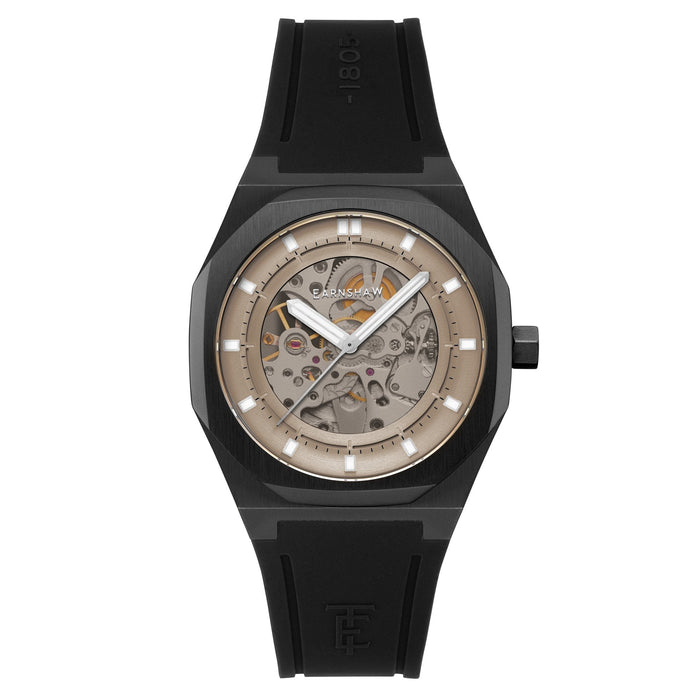 Thomas Earnshaw Discovery Drake Skeleton Automatic Reversed Grey angled shot picture