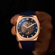 Thomas Earnshaw Discovery Drake Skeleton Automatic Roman Blue - Watches.com - ES - 8295 - 06