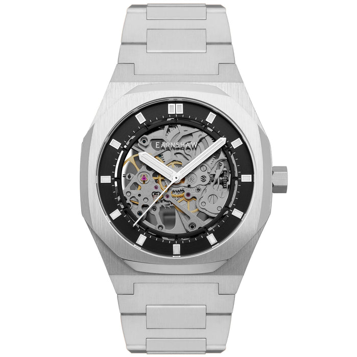 Thomas Earnshaw Drake Skeleton Automatic Gray angled shot picture