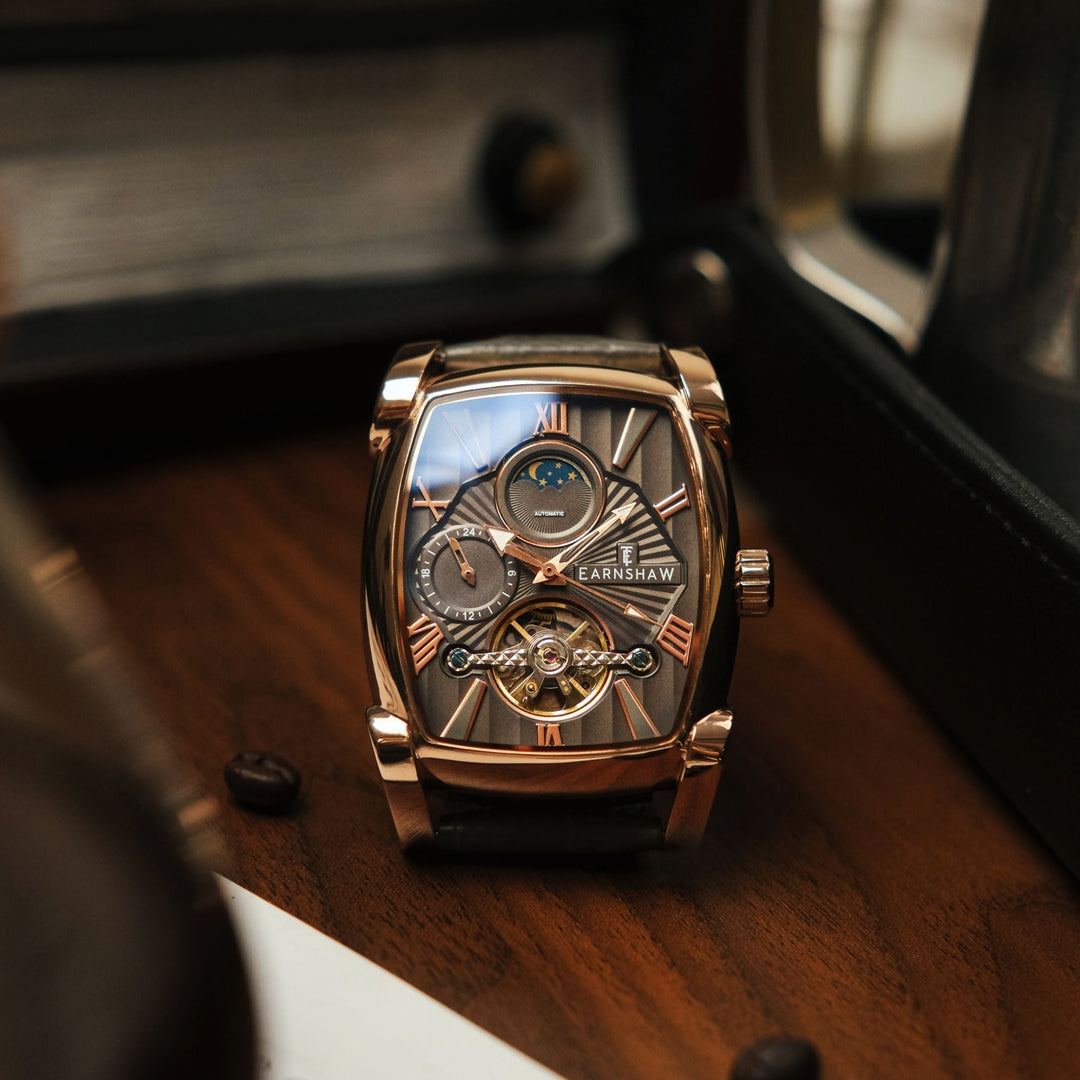 Thomas Earnshaw Heritage Kensington Multifunction Automatic Copper