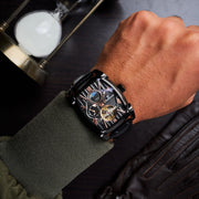 Thomas Earnshaw Heritage Kensington Multifunction Automatic Officer Black - Watches.com - ES - 8296 - 06