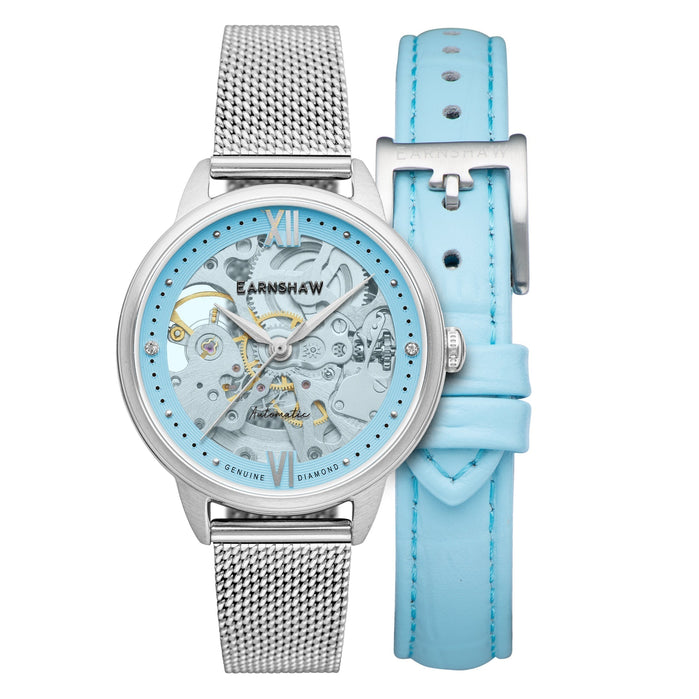 Thomas Earnshaw Anning Diamond Skeleton Automatic Mist angled shot picture