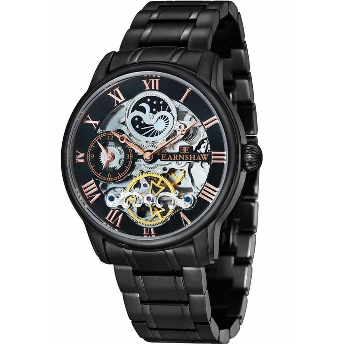 Thomas Earnshaw Longitude Automatic Black angled shot picture