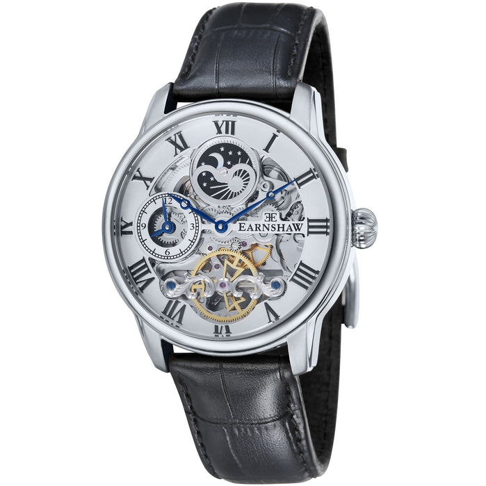 Thomas Earnshaw Longitude Automatic Silver angled shot picture