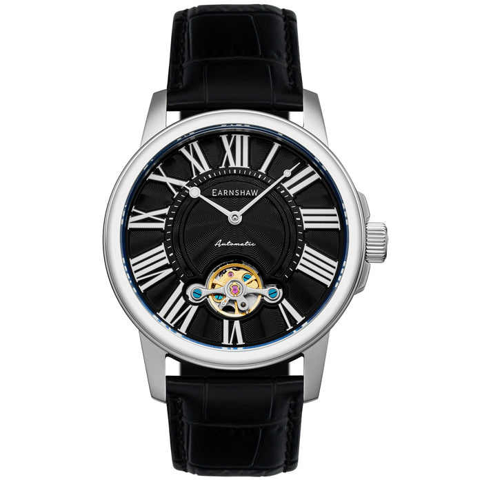 Thomas Earnshaw Marylebone Automatic Black angled shot picture