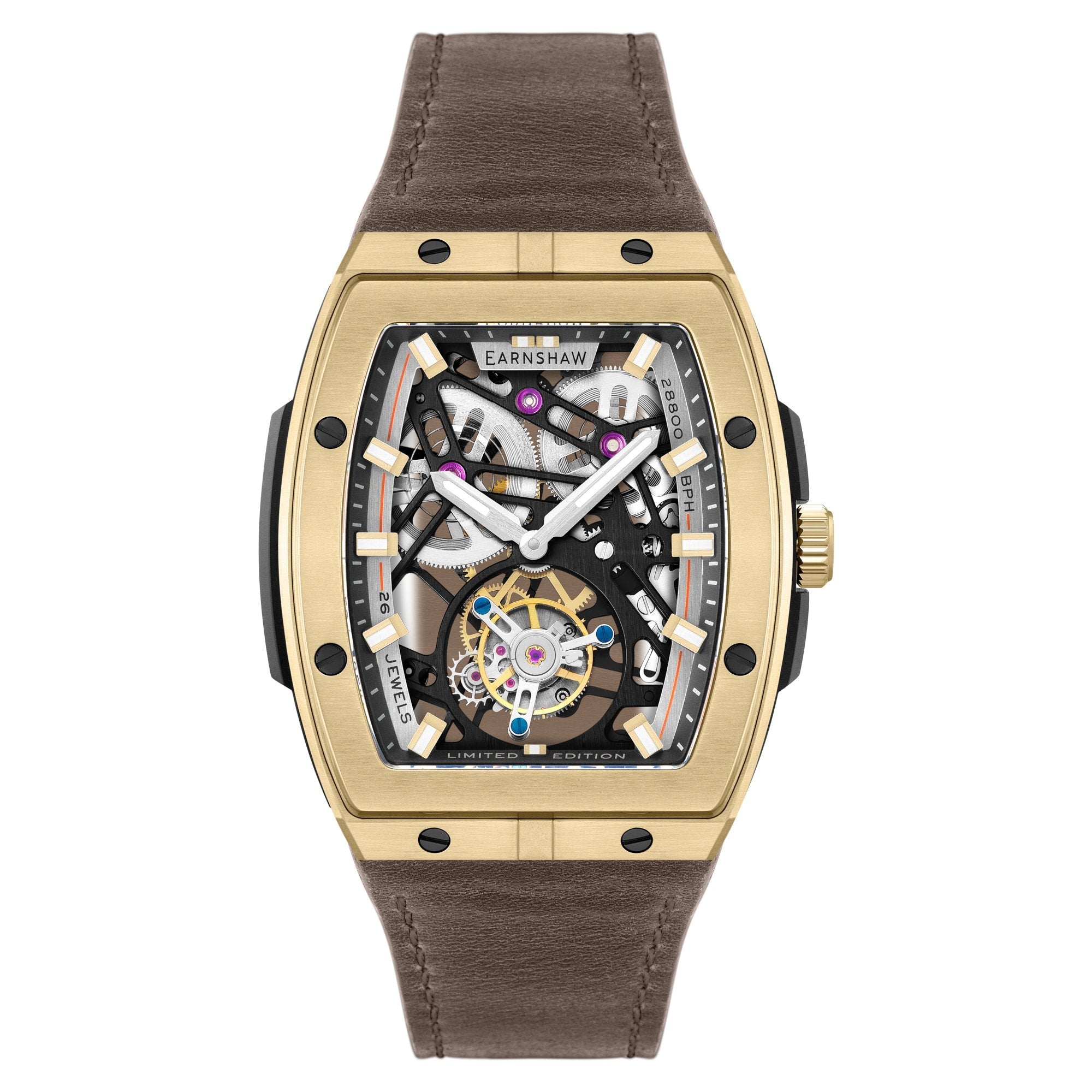 Thomas Earnshaw Motion Invincible Tourbillon Tonneau Limited