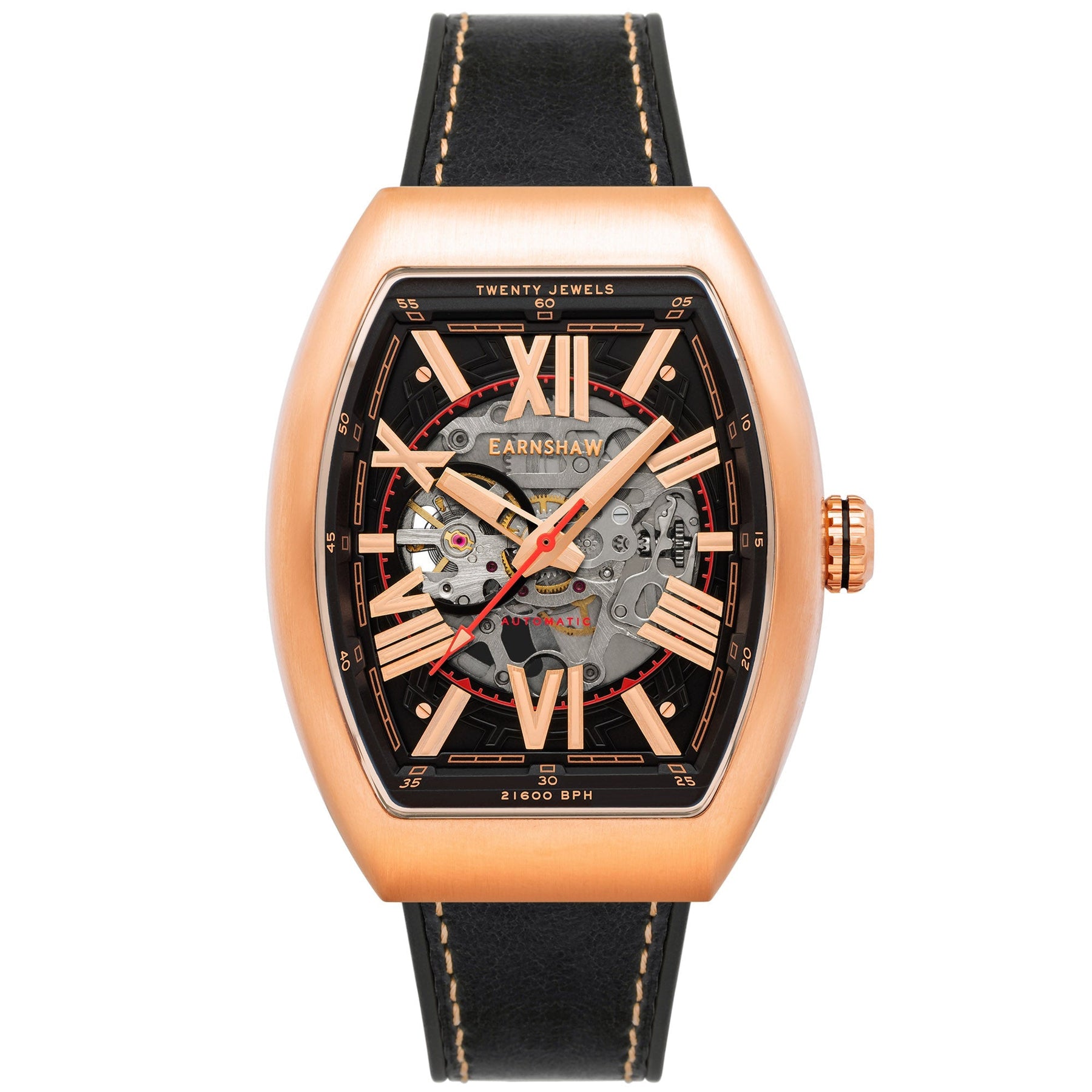 Thomas Earnshaw Supremacy Skeleton Automatic Rose Gold | Watches.com