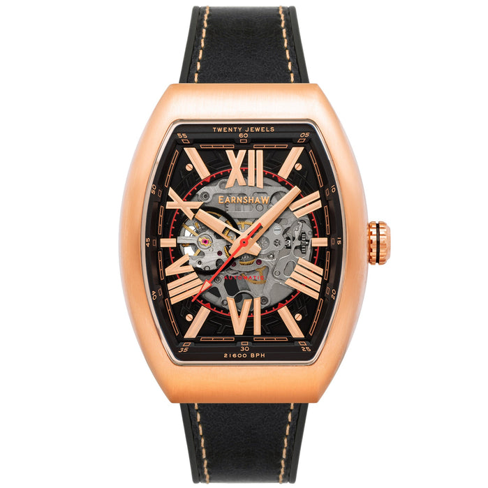 Thomas Earnshaw Supremacy Skeleton Automatic Rose Gold angled shot picture