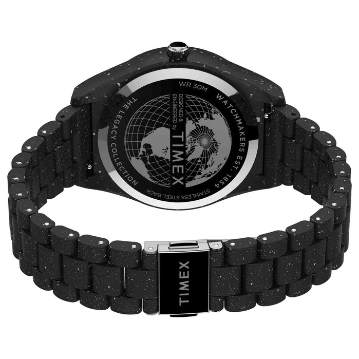 Timex Legacy Ocean Recycled rPET 42mm Black angled shot picture