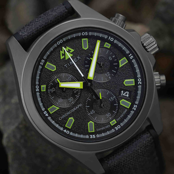 Timex Expedition North Field Chrono 43mm Black