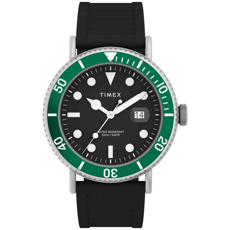 Timex Portside 43mm Black Green
