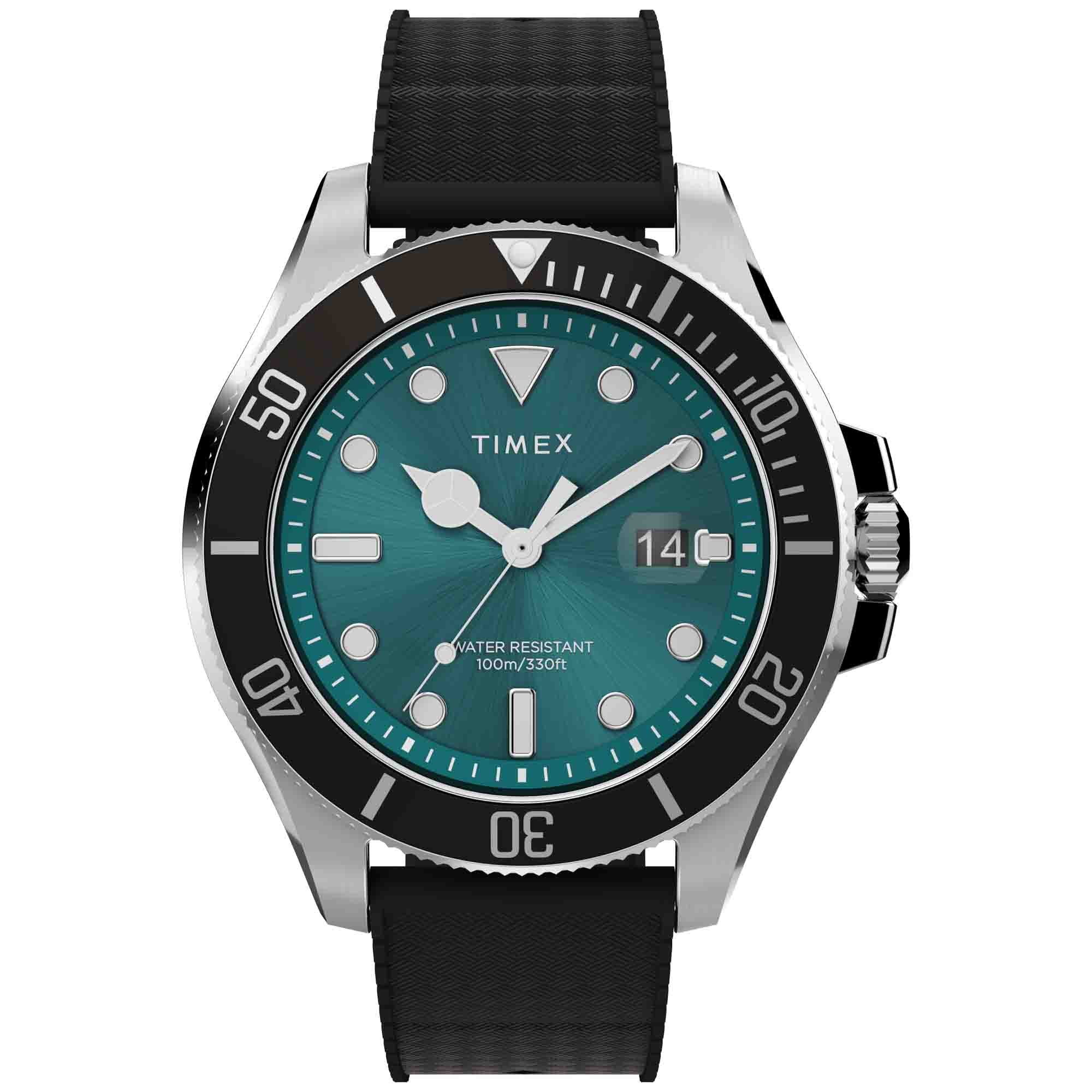 Timex Harborside Coast 43mm Green | Watches.com