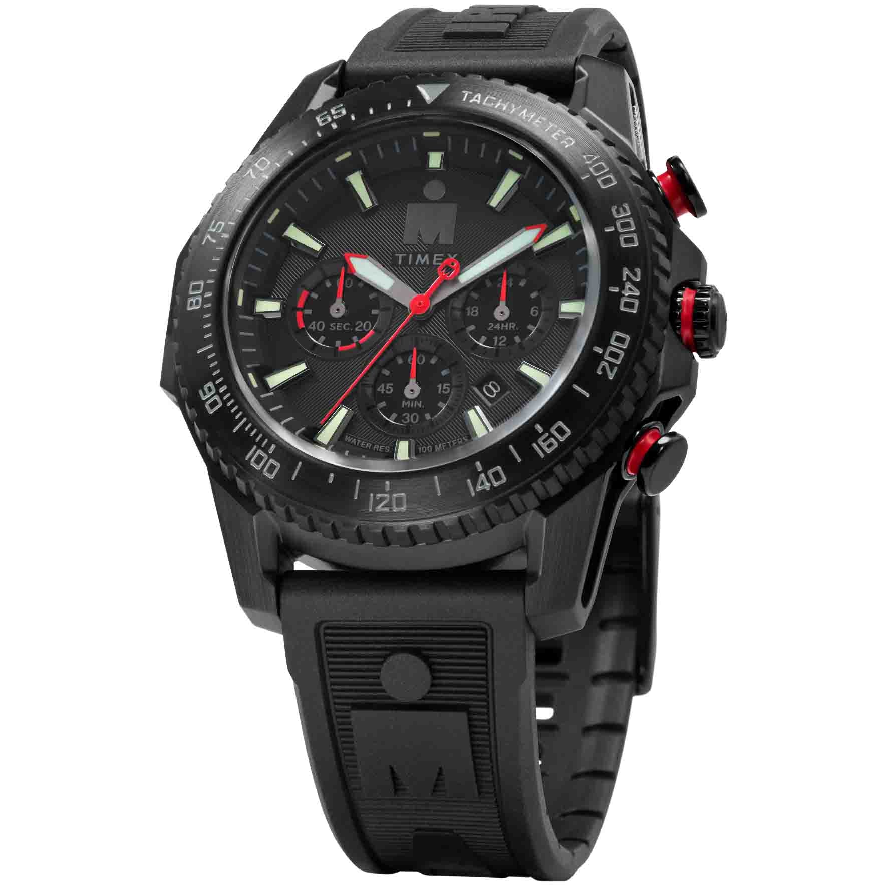 Timex Ironman Adrenaline Pro Chronograph 48mm Black Red