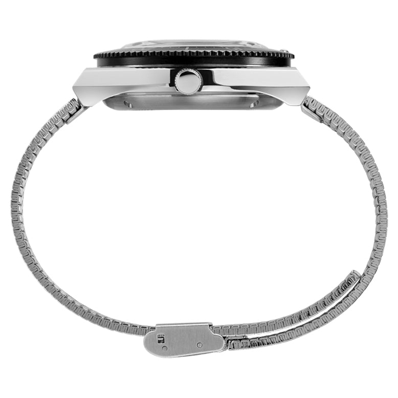 Timex M79 Automatic 40mm Silver Blue Black | Watches.com