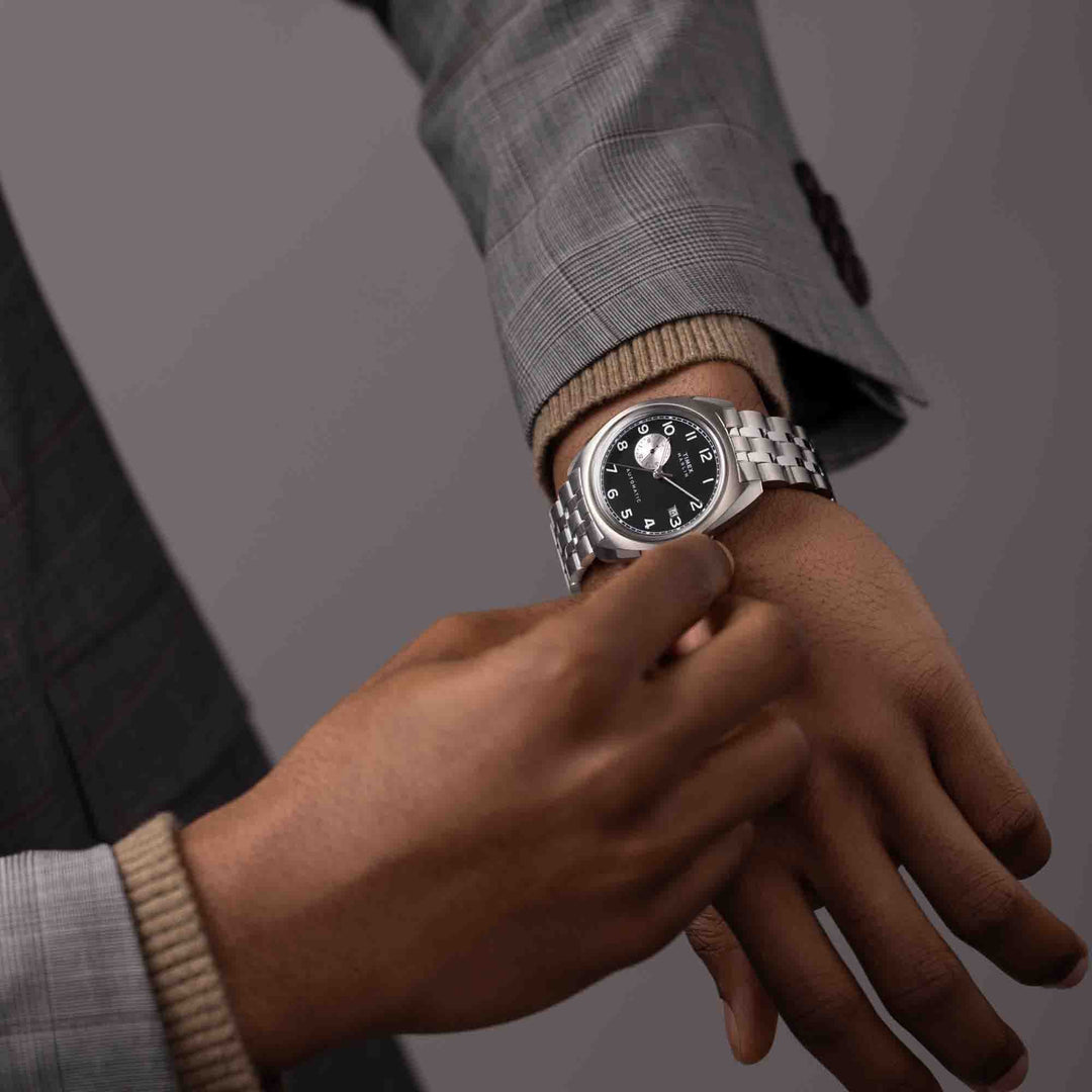Timex Marlin Automatic 39mm Black SS | Watches.com