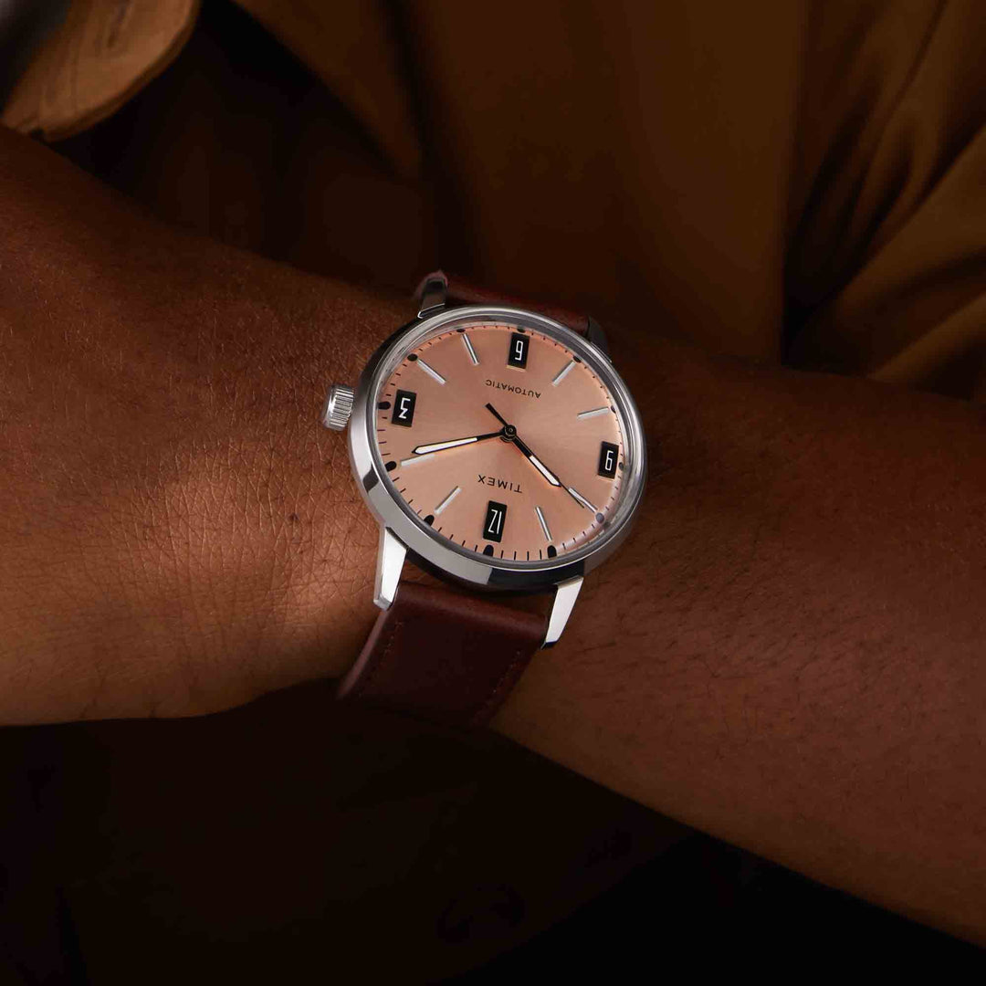 Timex Marlin Automatic 40mm Salmon | Watches.com