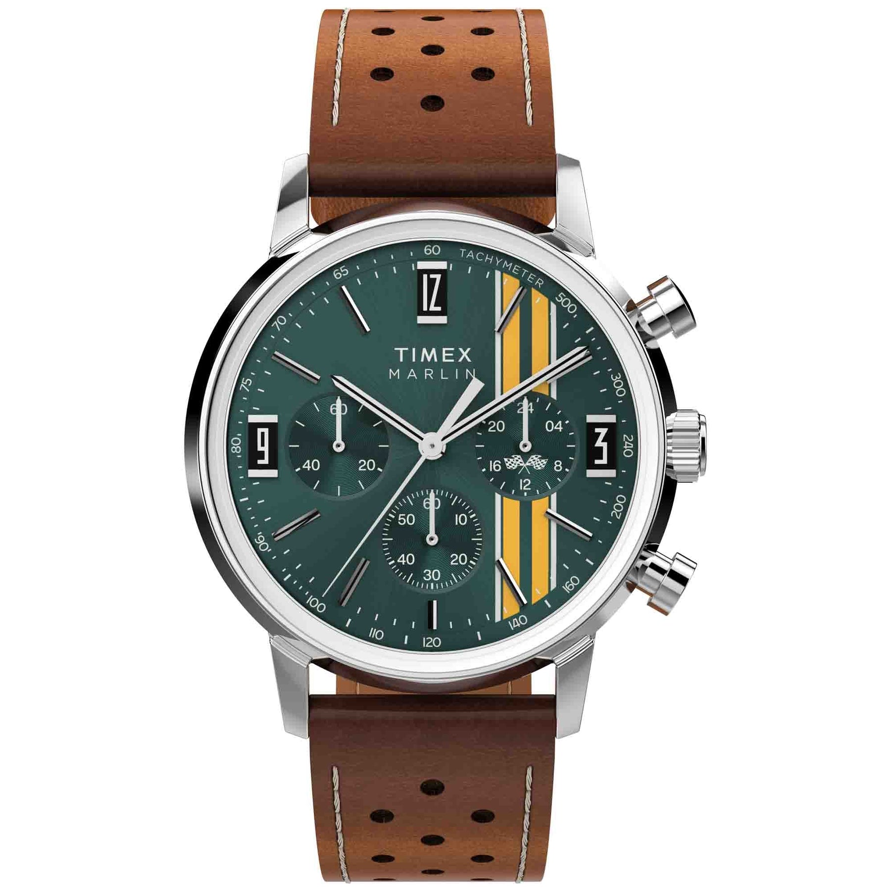Timex Marlin Chronograph Tachymeter 40mm Green | Watches.com
