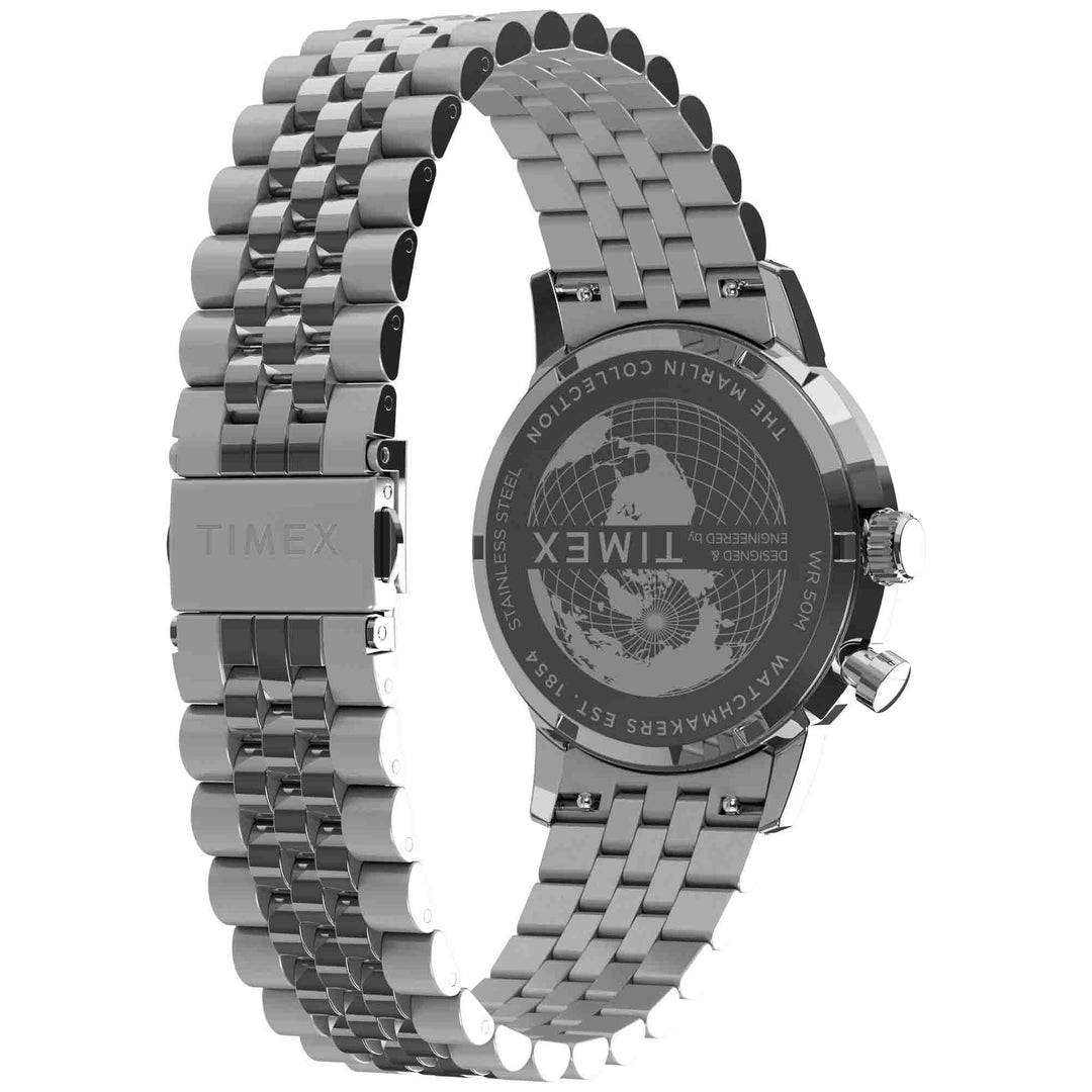 Timex Marlin Moon Phase Multifunction 40mm Green | Watches.com