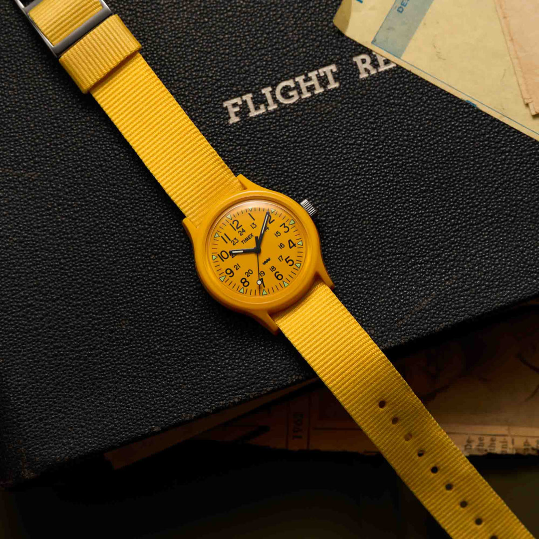 Timex MK1 Resin 36mm Yellow | Watches.com