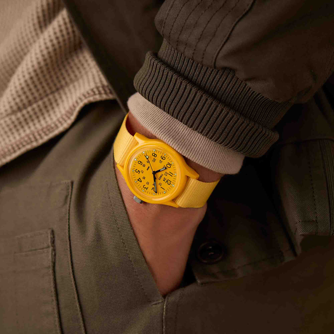 Timex MK1 Resin 36mm Yellow | Watches.com