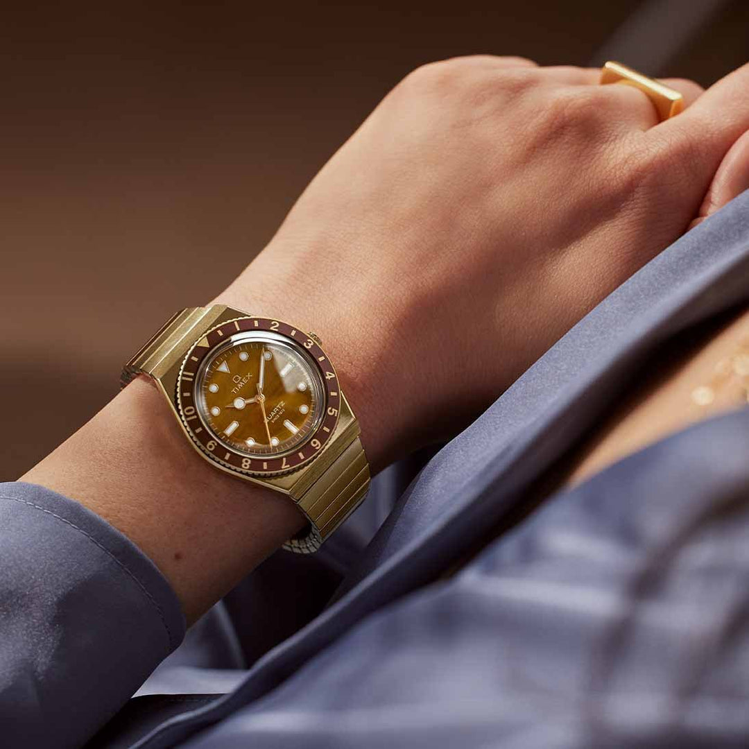 時計 TIMEX Q Timex Q 36mm Tiger's Eye | Watches.com