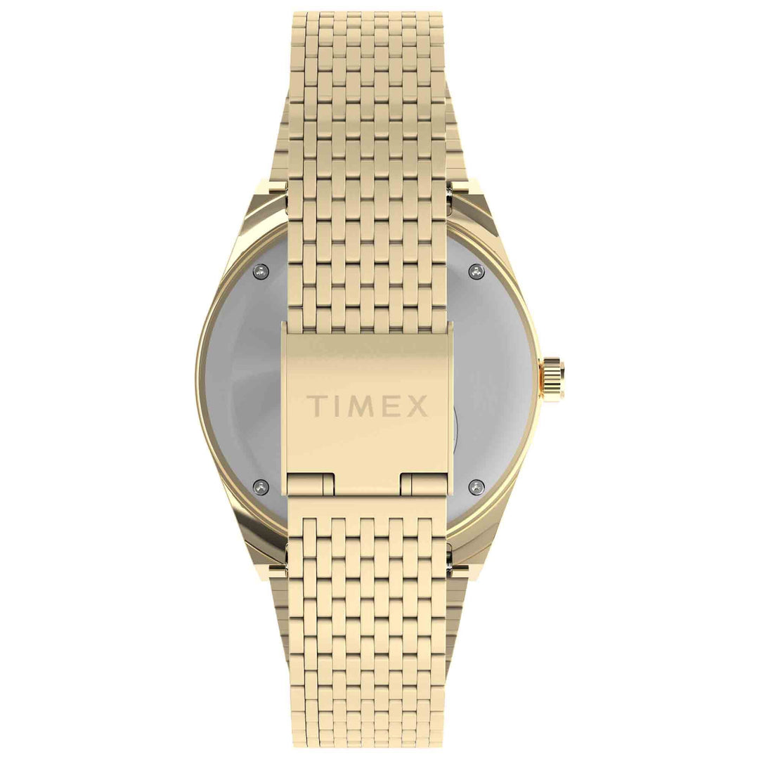 Timex Q Falcon Eye 38mm Black Gold | Watches.com