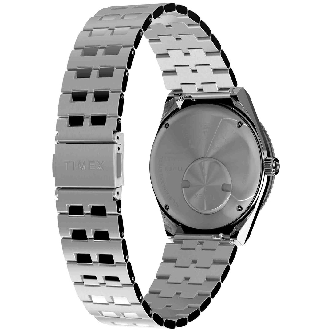 Timex Q x Peanuts GMT 38mm White SS | Watches.com