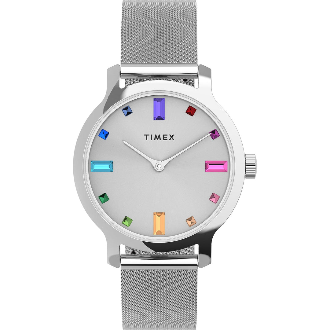 timex-transcend-silver-mesh-