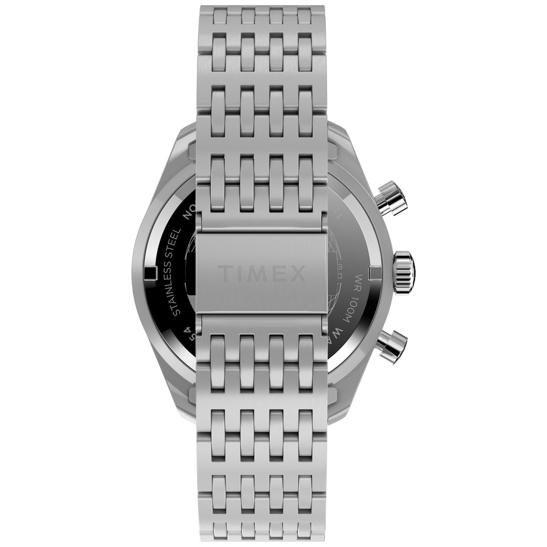 Timex Waterbury Diver Chrono 41mm Silver SS | Watches.com