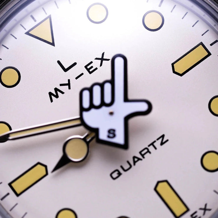Seconde Watch Timex Q 38mm seconde/seconde/ Loser Silver SS | Watches.com
