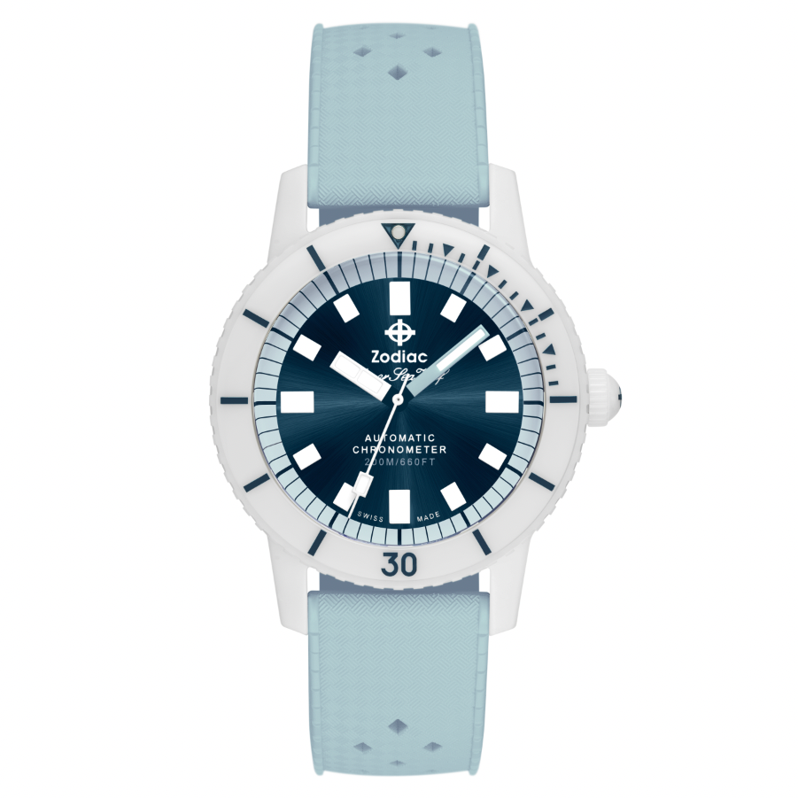 Zodiac Super Sea Wolf Automatic Ceramic Blue – Watches.com