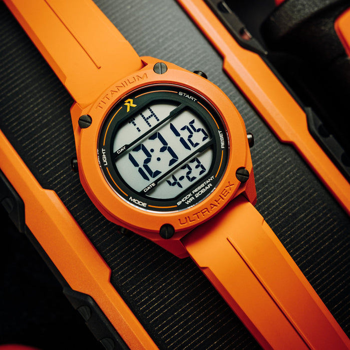 RZE UTD-8000-CKO Digital Orange angled shot picture