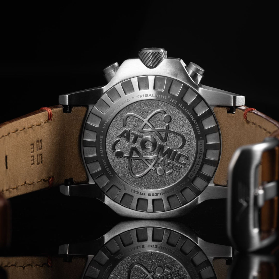 Vostok Europe Atomic Age Oppenheimer Chrono Black | Watches.com